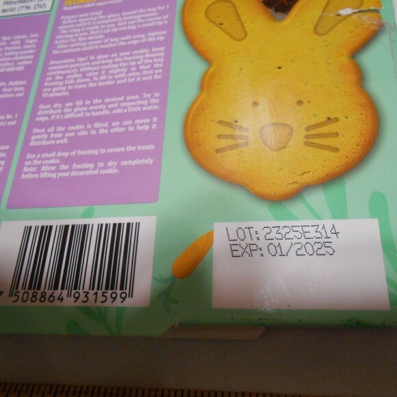 NEW Lot Bakersfield Cookie Decoation kit, green food color, silver sugar pearls - Picture 4 of 9